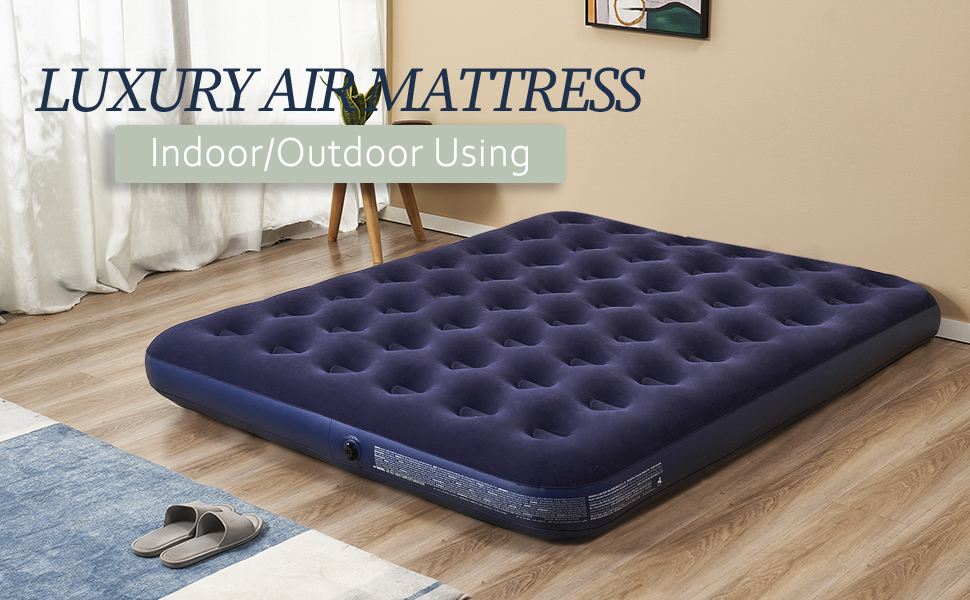Amazon.com: Single Size Air Mattress Inflatable Bed, Blow Up